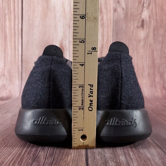 Allbirds WR Wool Runners Mens Size 13 Black Gray Athletic Running Sneakers - Picture 11 of 13